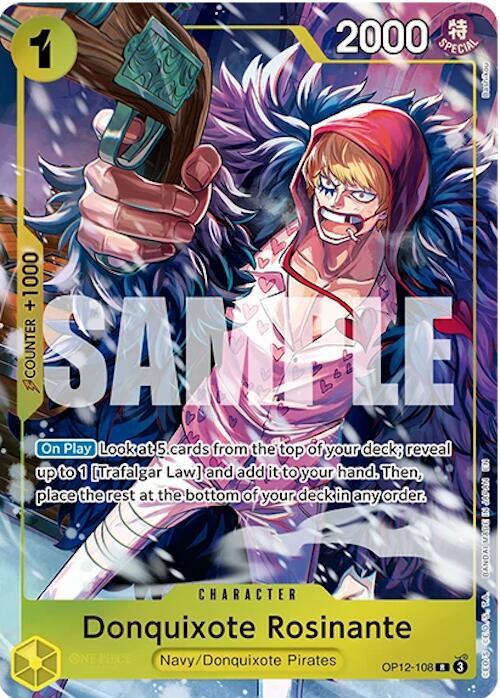 Donquixote Rosinante (Illustration Box Vol.6) (OP12-108) [One Piece Promotion Cards]