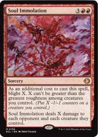 Soul Immolation (156) [Lorwyn Eclipsed]