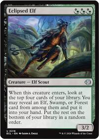 Eclipsed Elf (218) [Lorwyn Eclipsed]