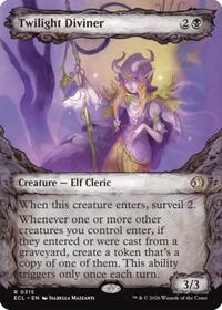 Twilight Diviner (Showcase) (315) [Lorwyn Eclipsed]