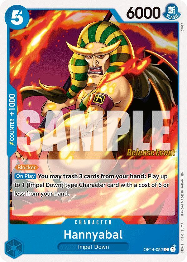 Hannyabal (OP14-052) [The Azure Sea's Seven Release Event Cards]