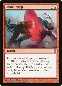Chaos Warp (1) [Commander's Arsenal]