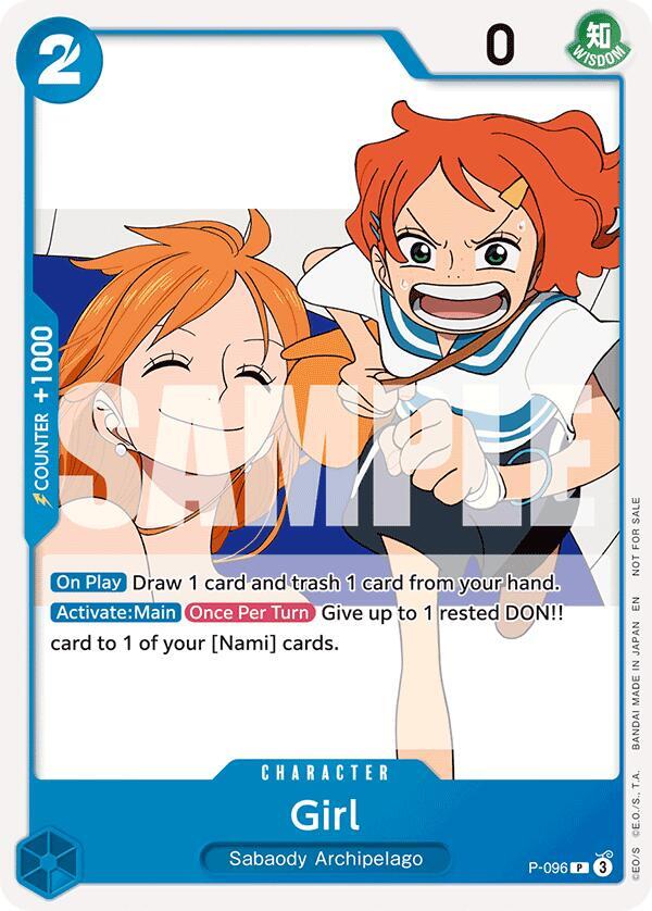 Girl (OP14 Release Event) (P-096) [One Piece Promotion Cards]