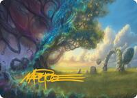 Morningtide's Light Art Card (Gold-Stamped Signature) (2) [Art Series: Lorwyn Eclipsed]