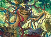 Sun-Dappled Celebrant Art Card (5) [Art Series: Lorwyn Eclipsed]