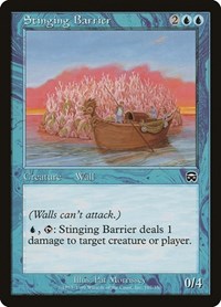 Stinging Barrier (107) [Mercadian Masques]