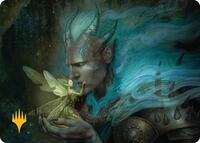 Run Away Together Art Card (Gold-Stamped Planeswalker Symbol) (9) [Art Series: Lorwyn Eclipsed]