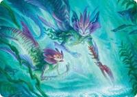 Silvergill Mentor Art Card (10) [Art Series: Lorwyn Eclipsed]