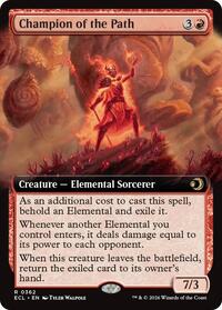 Champion of the Path (Extended Art) (362) [Lorwyn Eclipsed]