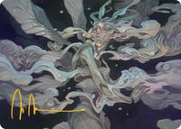 Temporal Cleansing Art Card (Gold-Stamped Signature) (12) [Art Series: Lorwyn Eclipsed]