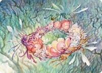Grave Venerations Art Card (46) [Art Series: Lorwyn Eclipsed]