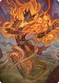 Ashling, Rekindled Art Card (33/54) (33) [Art Series: Lorwyn Eclipsed]