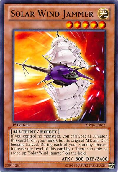 Solar Wind Jammer (ABYR-EN011) [Abyss Rising]