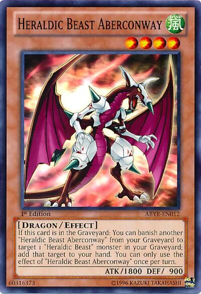 Heraldic Beast Aberconway (ABYR-EN012) [Abyss Rising]