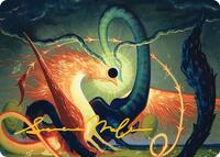 Celestial Reunion Art Card (42/54) (Gold-Stamped Signature) (42) [Art Series: Lorwyn Eclipsed]