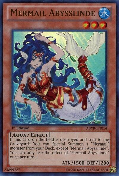 Mermail Abysslinde (ABYR-EN014) [Abyss Rising]