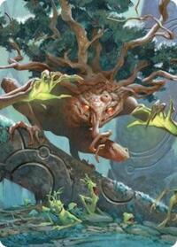Ferrafor, Young Yew Art Card (47) [Art Series: Lorwyn Eclipsed]