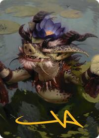 Ignoble Hierarch Art Card (Gold-Stamped Signature) (50) [Art Series: Lorwyn Eclipsed]