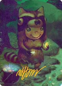 Glister Bairn Art Card (Gold-Stamped Signature) (23) [Art Series: Lorwyn Eclipsed]