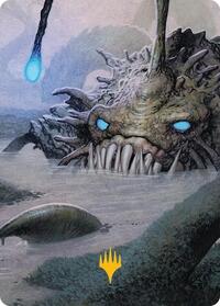 Deceit Art Card (Gold-Stamped Planeswalker Symbol) (35) [Art Series: Lorwyn Eclipsed]