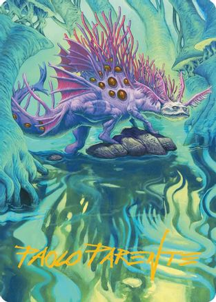 Wistfulness Art Card (Gold-Stamped Signature) (ASECL-037) - Art Series: Lorwyn Eclipsed