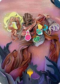 Painter's Servant Art Card (Gold-Stamped Planeswalker Symbol) (53) [Art Series: Lorwyn Eclipsed]