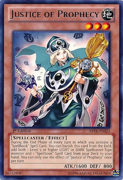 Justice of Prophecy (ABYR-EN023) [Abyss Rising]