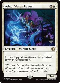Adept Watershaper (3) [Promo Pack: Lorwyn Eclipsed]