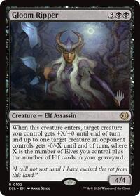 Gloom Ripper (102) [Promo Pack: Lorwyn Eclipsed]