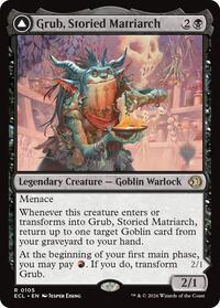 Grub, Storied Matriarch (105) [Promo Pack: Lorwyn Eclipsed]