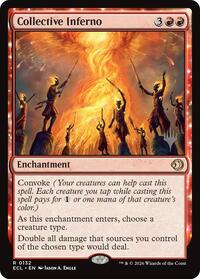 Collective Inferno (132) [Promo Pack: Lorwyn Eclipsed]