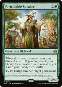 Formidable Speaker (176) [Promo Pack: Lorwyn Eclipsed]