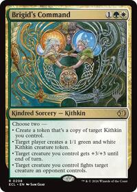 Brigid's Command (208) [Promo Pack: Lorwyn Eclipsed]