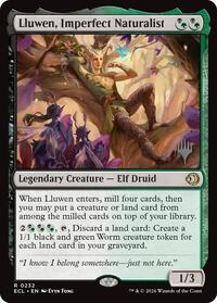 Lluwen, Imperfect Naturalist (232) [Promo Pack: Lorwyn Eclipsed]