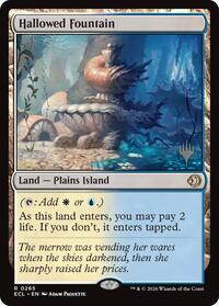 Hallowed Fountain (265) [Promo Pack: Lorwyn Eclipsed]