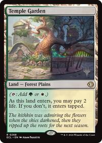 Temple Garden (268) [Promo Pack: Lorwyn Eclipsed]