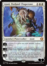 Ajani, Outland Chaperone (4) [Promo Pack: Lorwyn Eclipsed]
