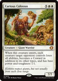 Curious Colossus (12) [Promo Pack: Lorwyn Eclipsed]