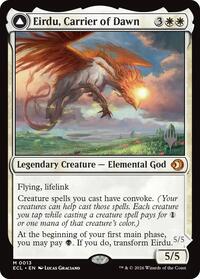 Eirdu, Carrier of Dawn (13) [Promo Pack: Lorwyn Eclipsed]