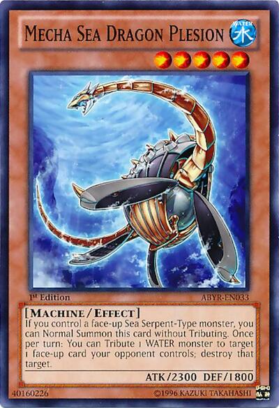 Mecha Sea Dragon Plesion (ABYR-EN033) [Abyss Rising]