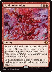 Soul Immolation (156) [Promo Pack: Lorwyn Eclipsed]