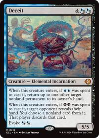Deceit (212) [Promo Pack: Lorwyn Eclipsed]