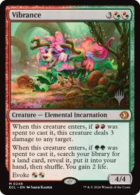 Vibrance (249) [Promo Pack: Lorwyn Eclipsed]