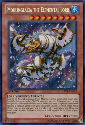 Moulinglacia the Elemental Lord (ABYR-EN035) - Abyss Rising Unlimited