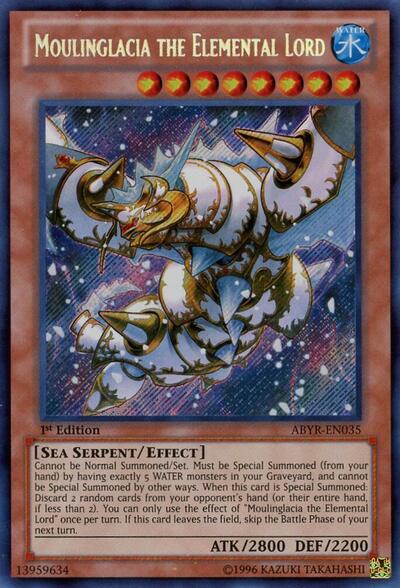 Moulinglacia the Elemental Lord (ABYR-EN035) [Abyss Rising]