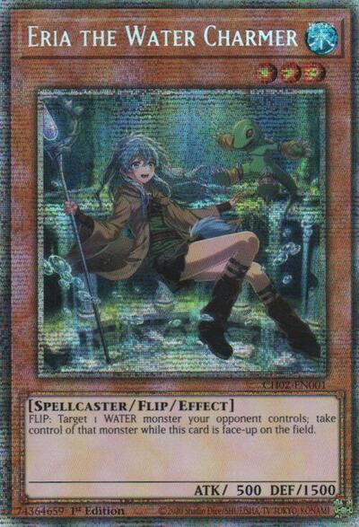 Eria the Water Charmer (Starlight Rare) (CH02-EN001) [THE CHRONICLES DECK: Spirit Charmers (All-Foil Edition)]