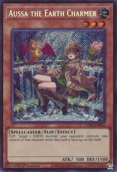 Aussa the Earth Charmer (CH02-EN004) [THE CHRONICLES DECK: Spirit Charmers (All-Foil Edition)]