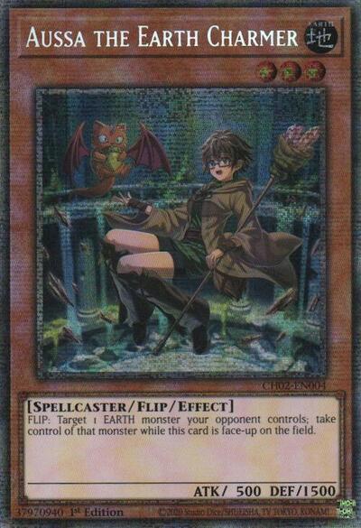 Aussa the Earth Charmer (Starlight Rare (CH02-EN004) [THE CHRONICLES DECK: Spirit Charmers (All-Foil Edition)]