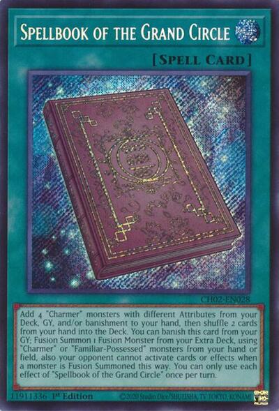 Spellbook of the Grand Circle (CH02-EN028) [THE CHRONICLES DECK: Spirit Charmers (All-Foil Edition)]