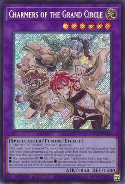 Charmers of the Grand Circle (CH02-EN041) [THE CHRONICLES DECK: Spirit Charmers (All-Foil Edition)]
